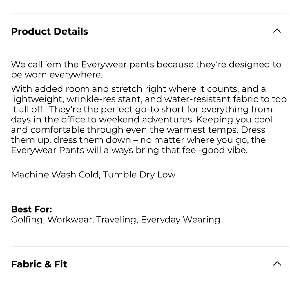 Chubbies Everywear Pants | Blue | L